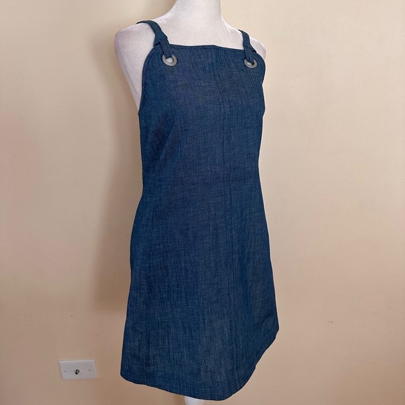NWOT Rag & Bone Suffolk Mini Denim Dress - Picture 3 of 9